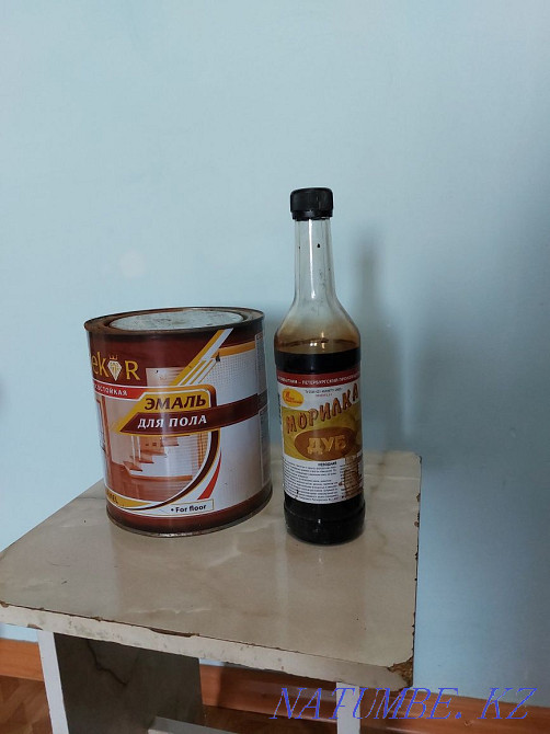 Enamel paint. Lacquer.linseed oil.pruning shears.course boots. Felt boots Ust-Kamenogorsk - photo 1