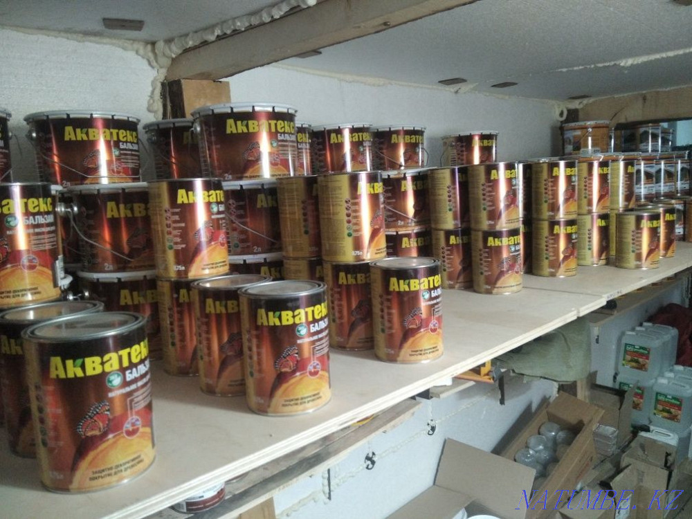 Oils, impregnations, colored varnishes, wood stains Almaty - photo 2