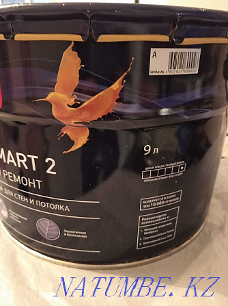 I will sell paint Tikurila new did not open 9 liters, white. The price is lower. Astana - photo 2