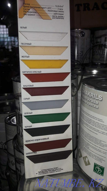 Concrete acrylic universal alkyd facade paint BIOLAR. Almaty - photo 2