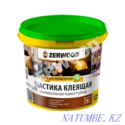 Термостойкий клей +1300°С Zerwood 1. 5 кг Алматы - изображение 1