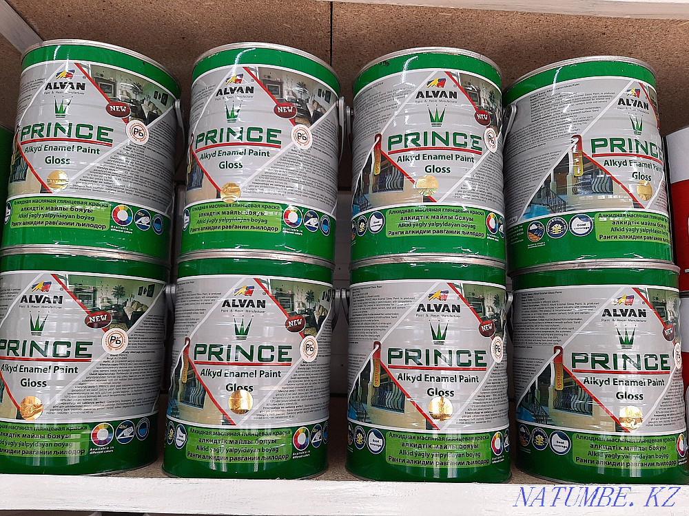 Enamel pf - 115 All types of paints and all colors 20kg, 2.7kg, 3.5kg Almaty - photo 3