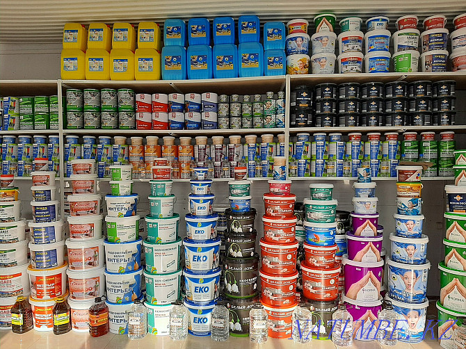 Paint and varnish products and other building materials Almaty - photo 3