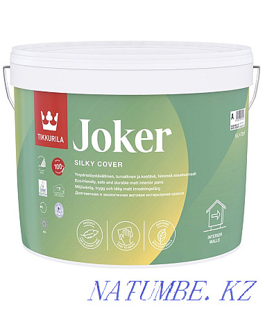 Tikkurila Joker 9l белая (НОВАЯ) Астана - изображение 1