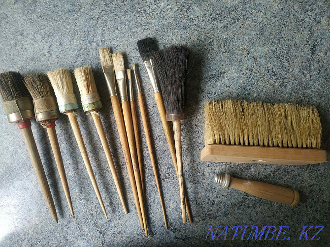 Paint brushes of different sizes Almaty - photo 1