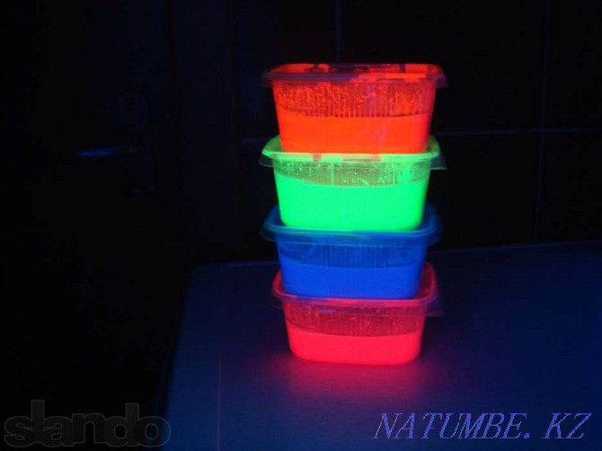 Fluorescent paint for decor and advertising Almaty - photo 1