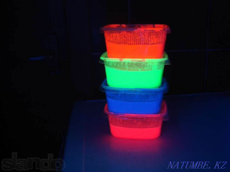 Fluorescent paint for decor and advertising Almaty - photo 1