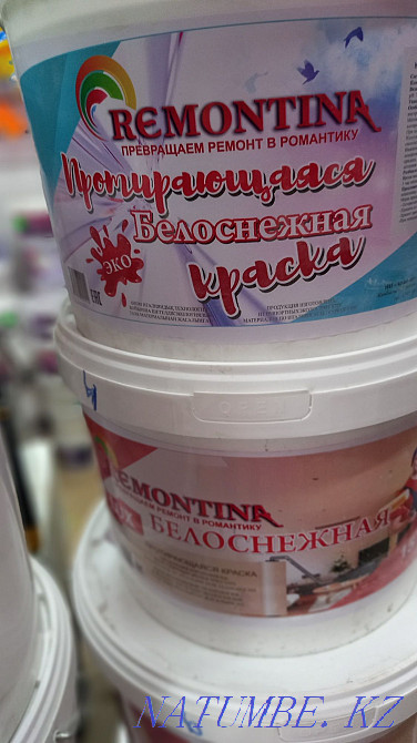 Водоэмульсиенная акриловая краска оптом Алматы - изображение 4