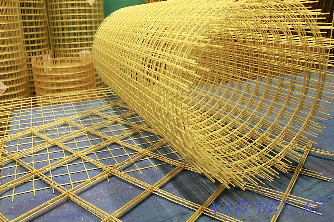 Арматура для фундамента, сетка для стяжки - композитная, базальтовая, Атырау - изображение 5