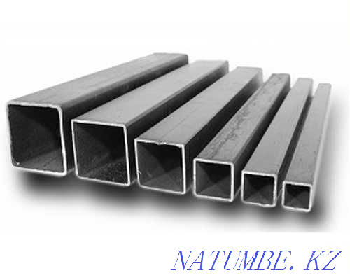 Pipe steel square profile. delivery over 8-10 tons Astana - photo 2