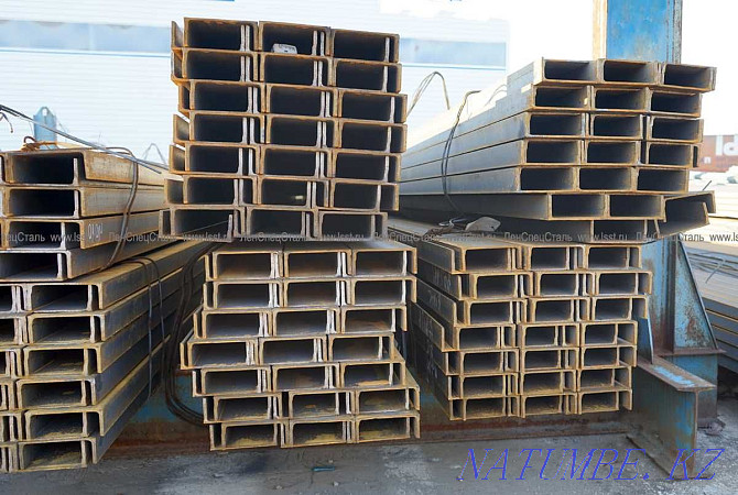 Channel steel hot-rolled. delivery from 8-10 tons Astana - photo 1