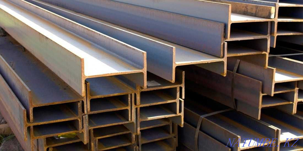 Балка двутавровая стальная сварная колонная. доставка от 10т. оптом Алматы - изображение 2