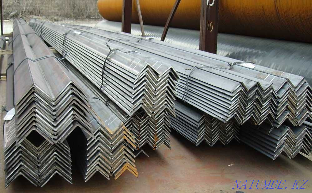 Corner steel bent equilateral. Nursultan. Delivery from 8-10 tons Astana - photo 1
