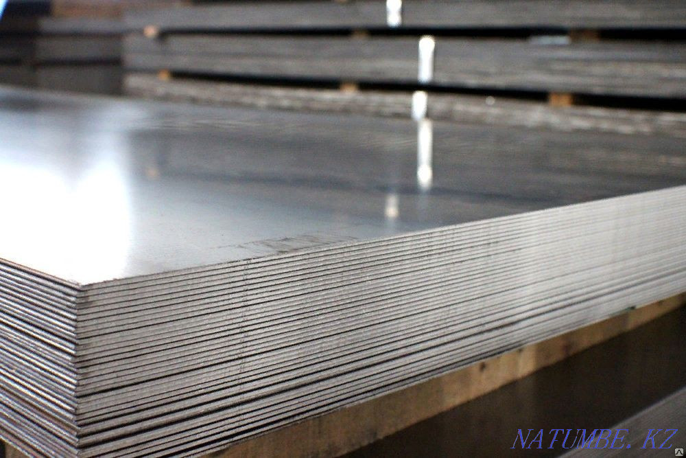 The sheet is galvanized. The professional sheet is galvanized. Polymeric. Steel corners Astana - photo 3