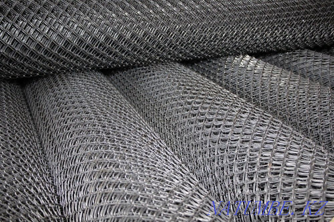 Wire rod. Masonry mesh. Chain-link. Round. OK knitting wire. Astana - photo 1