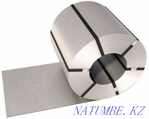 Galvanized steel sheet in rolls. Wholesale. Astana - photo 1