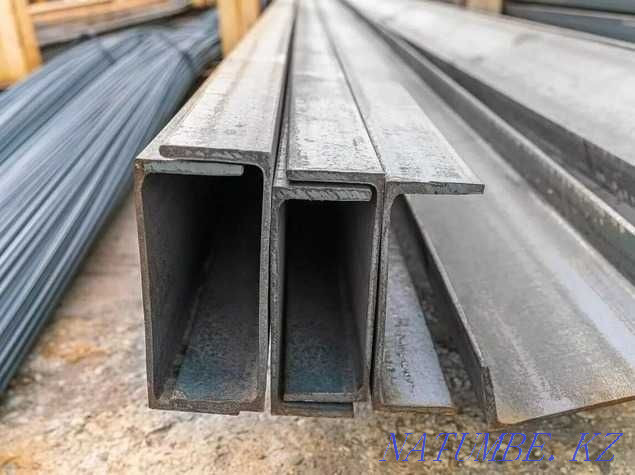Metal, channel, fittings, square pipe, rolled metal. Almaty - photo 2