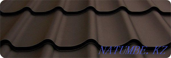 Матовая металлочерепица, глянцевая металлочерепица, шатыр, КРОВЛЯ Алматы - изображение 3