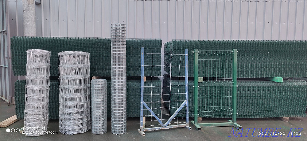 Сетка сварной, шарнирная-чабанка, панель все в наличи Алматы - изображение 3