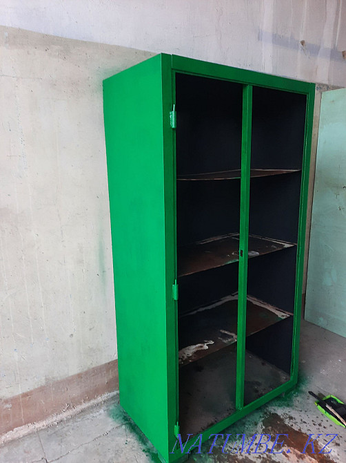Продам шкаф с металла состояние отличное, сделан из плотного металла. Павлодар - изображение 3