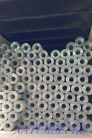 Grid galvanized, welded 1 * 10 m, cell 25 * 25 mm, d = 1.2 mm. Almaty - photo 2
