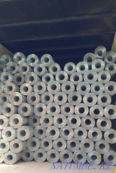 Тор мырышталған, дәнекерленген 1 * 10 м, ұяшық 25 * 25 мм, d = 1,2 мм.  Алматы - изображение 2