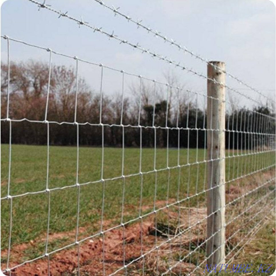 Сетка шарнирная (высота 1.3м, длина 50м) Актобе - изображение 4