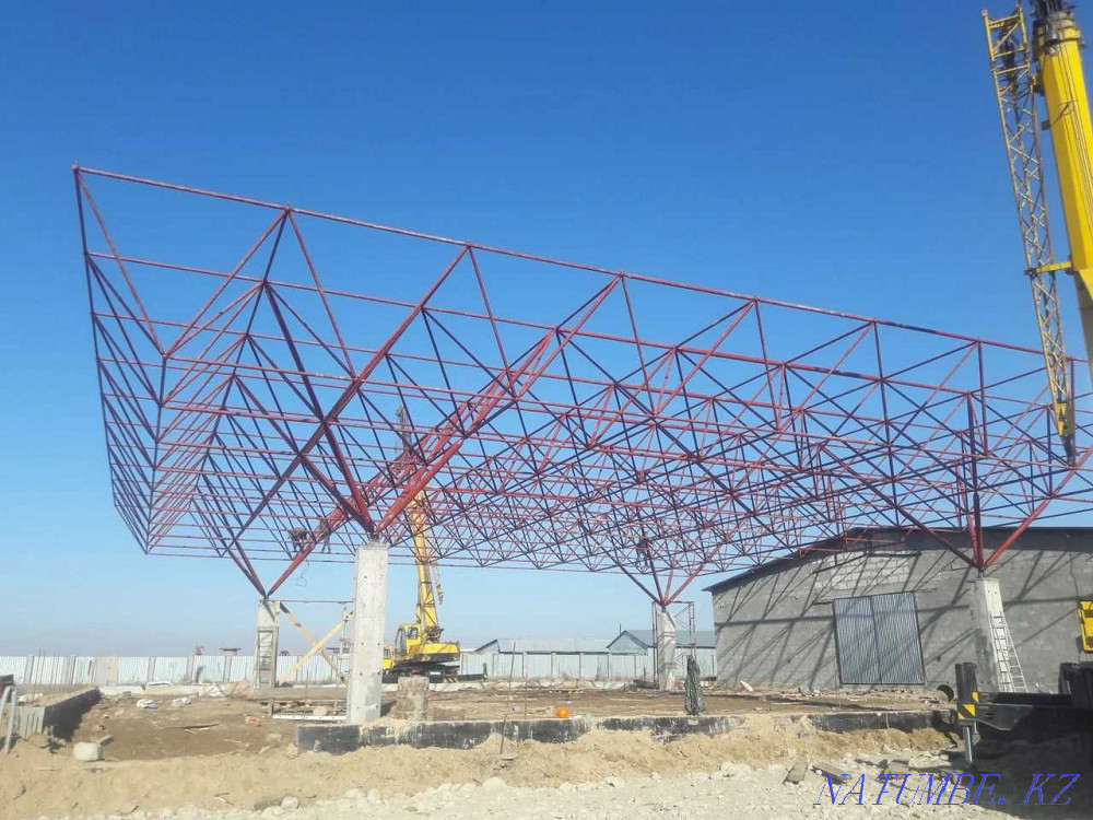 Cheap - Steel structure-building disassembled Astana - photo 1