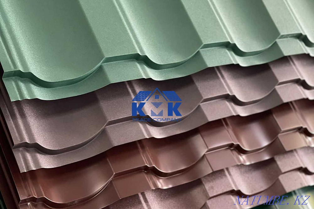Металлическая черепица из сертифицированного металла! ГОСТ! Жезказган Жезказган - изображение 5