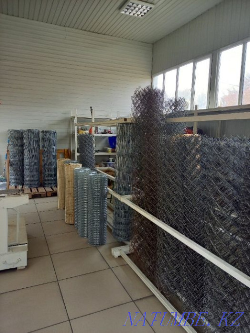 Тор – шынжырлы.. буынды.тікенді сым.дәнекерленген тор.  Алматы - изображение 2