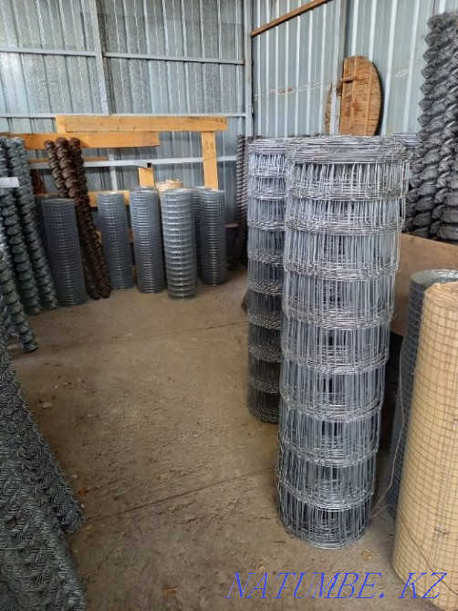 Тор – шынжырлы.. буынды.тікенді сым.дәнекерленген тор.  Алматы - изображение 7