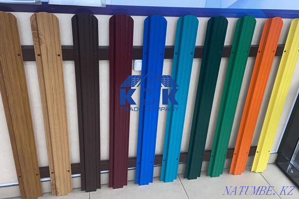 Штакетник стальной! Качество ГОСТ! Гарантия качества! Доставка! Тараз! Тараз - изображение 7