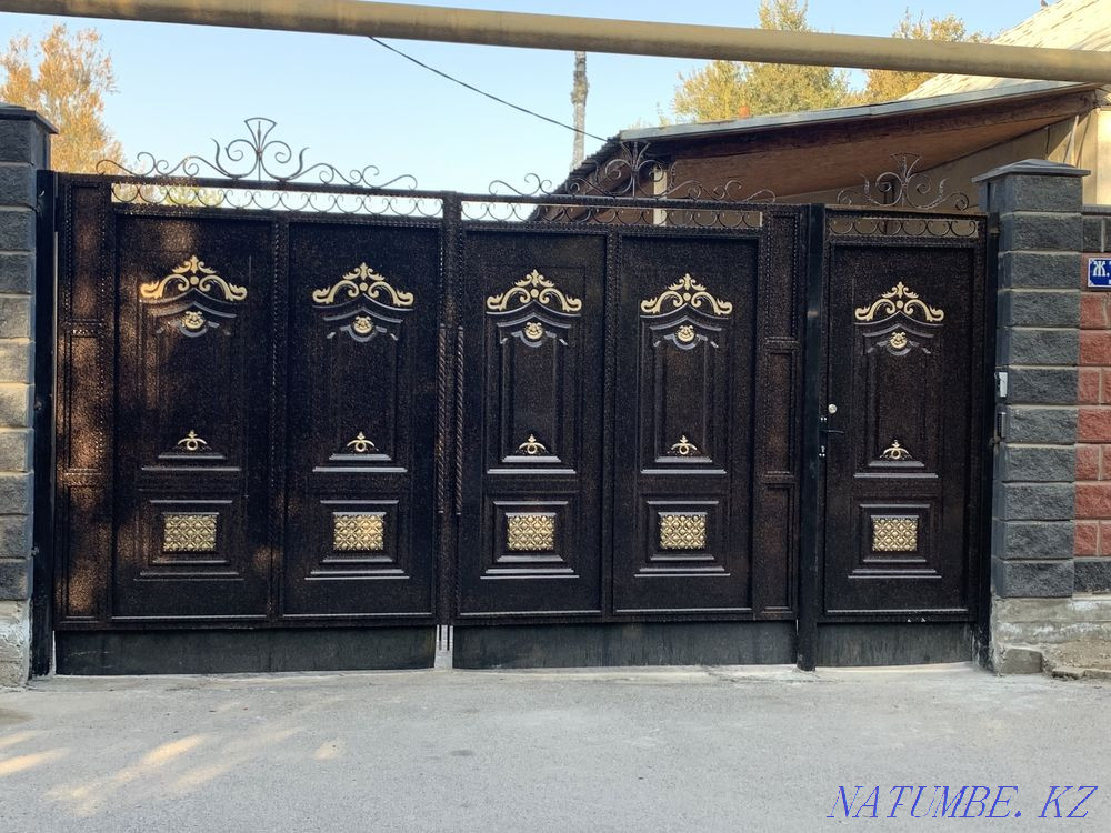 Гейтс. Алматыдағы қақпа. Сарайлар. Қоршау.  Алматы - изображение 6