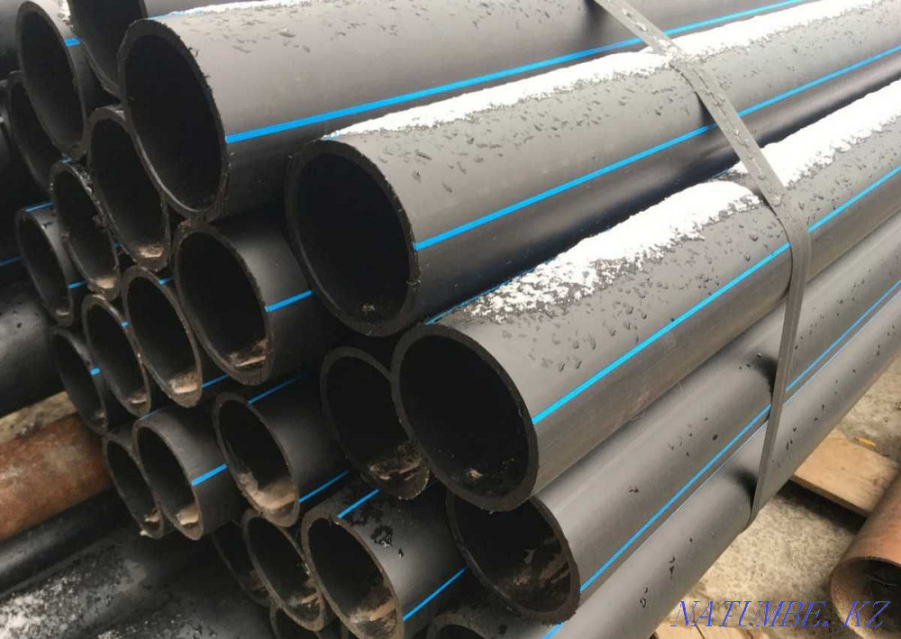 Polyethylene pipes PE pipes at reasonable prices. Any Diameter! Astana - photo 1
