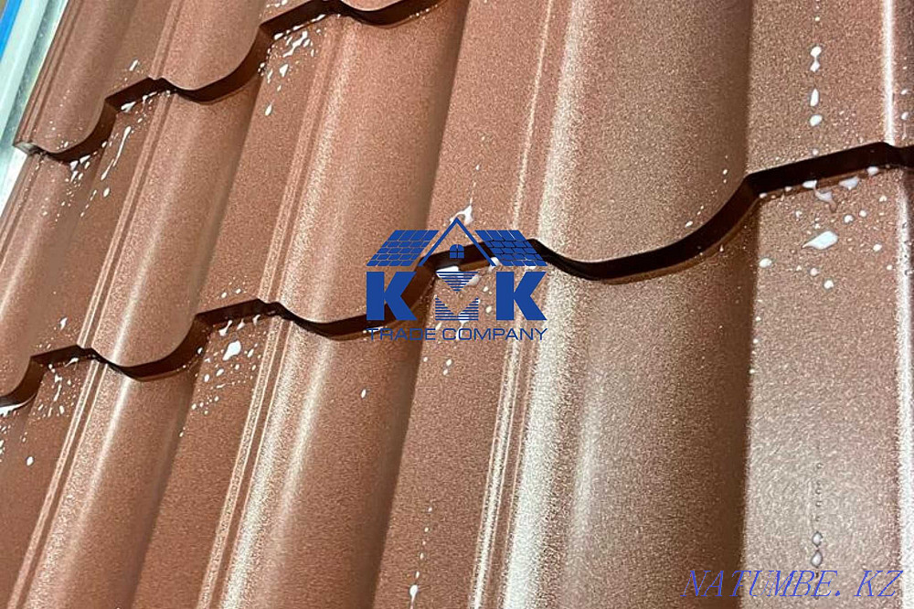 Черепица металлическая "Панорама"! от изготовителя! В наличии! Тараз Тараз - изображение 4