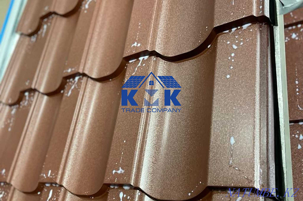 Черепица металлическая "Панорама"! от изготовителя! В наличии! Тараз Тараз - изображение 3