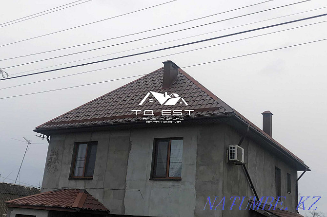 Metal tile / Gutter systems / Guarantee / GOST quality Almaty - photo 2