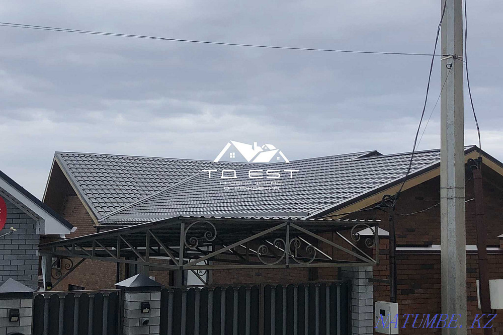 Metal tile / Gutter systems / Guarantee / GOST quality Almaty - photo 7