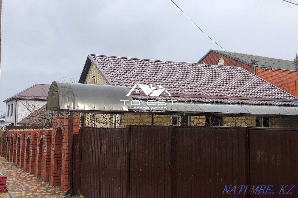 Metal tile / Gutter systems / Guarantee / GOST quality Almaty - photo 6