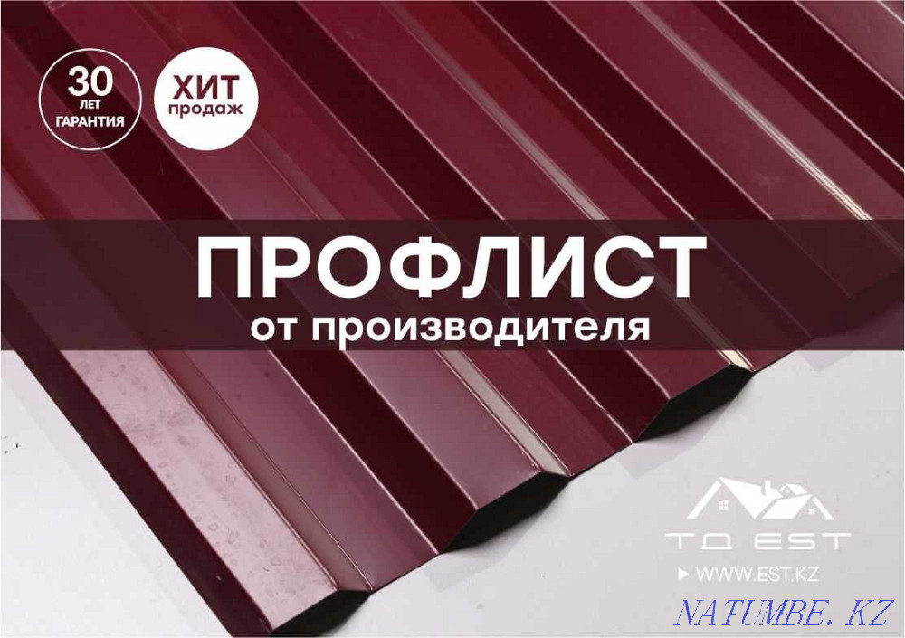 PROFLIST s8, s10, s16 from a warehouse at low prices! Almaty - photo 1