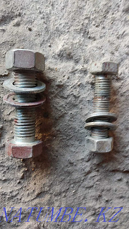 Bolt with nut and washer Astana - photo 1