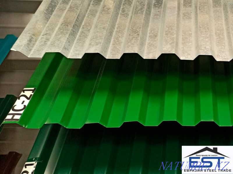 Металл плиткалар Өлшемі бойынша палуба  Алматы - изображение 8