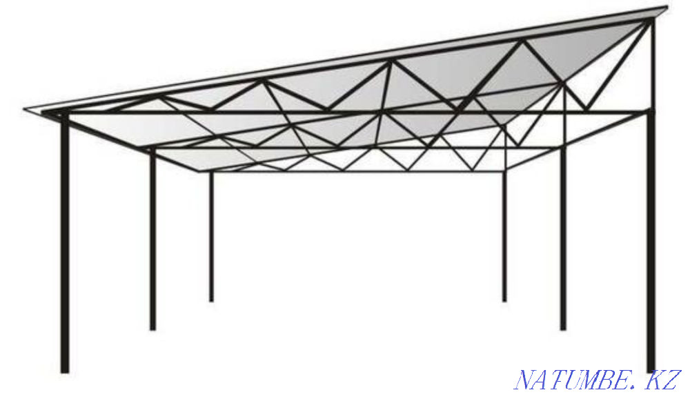 Finished truss Taldykorgan - photo 3