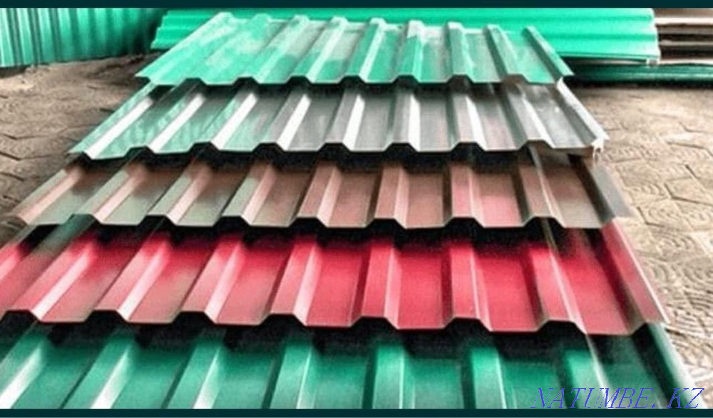 Profiled sheet, screw, for colored ridge, square, ferrous metal Astana - photo 2