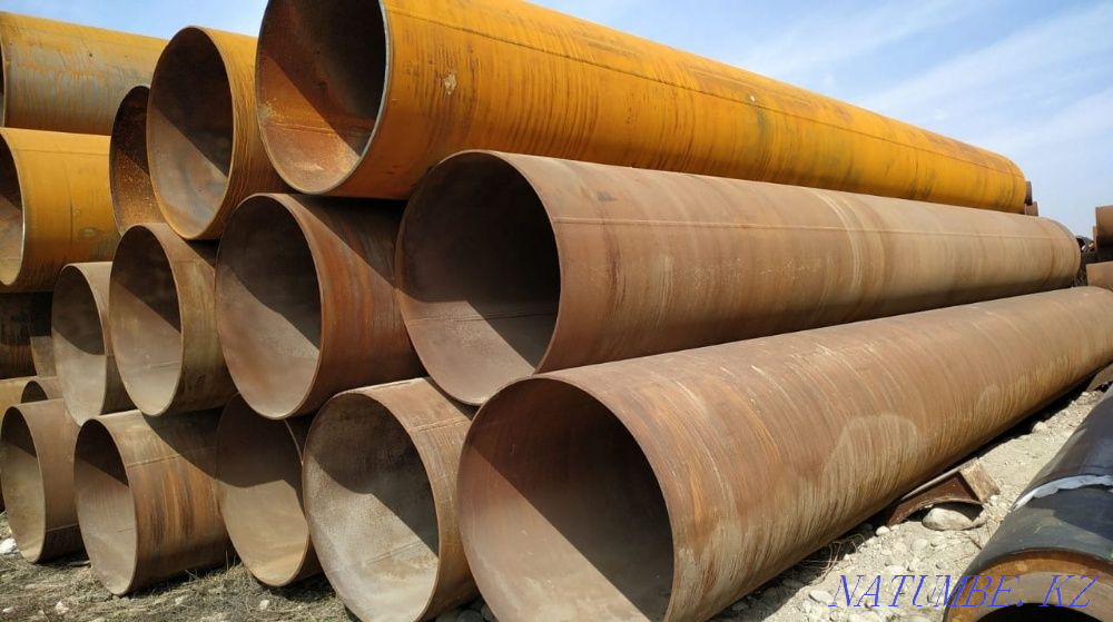 трубы б/у, восстановленые, лежалые, пескоструенные, б/у трубы алматы Алматы - изображение 2