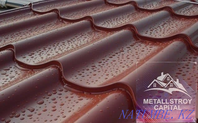 Metal tile, soft roof, corrugated board Almaty - photo 2