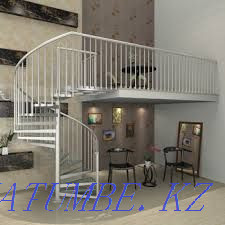 Stainless steel railing Atyrau - photo 3