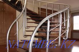Stainless steel railing Atyrau - photo 6