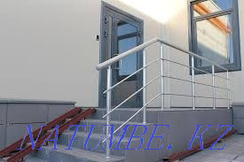 Stainless steel railing Atyrau - photo 4
