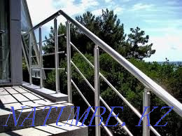 Stainless steel railing Atyrau - photo 5